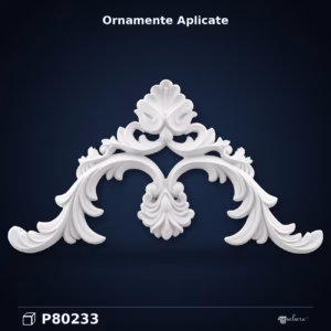 Ornament Decorativ Clasic din Poliuretan 26x48x3 cm