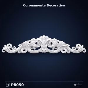 Fronton Decorativ Poliuretan cu Relief 4x91x20 cm