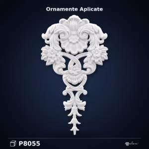 Poliuretan Ornament Decorativ Sculptat 52x30 cm