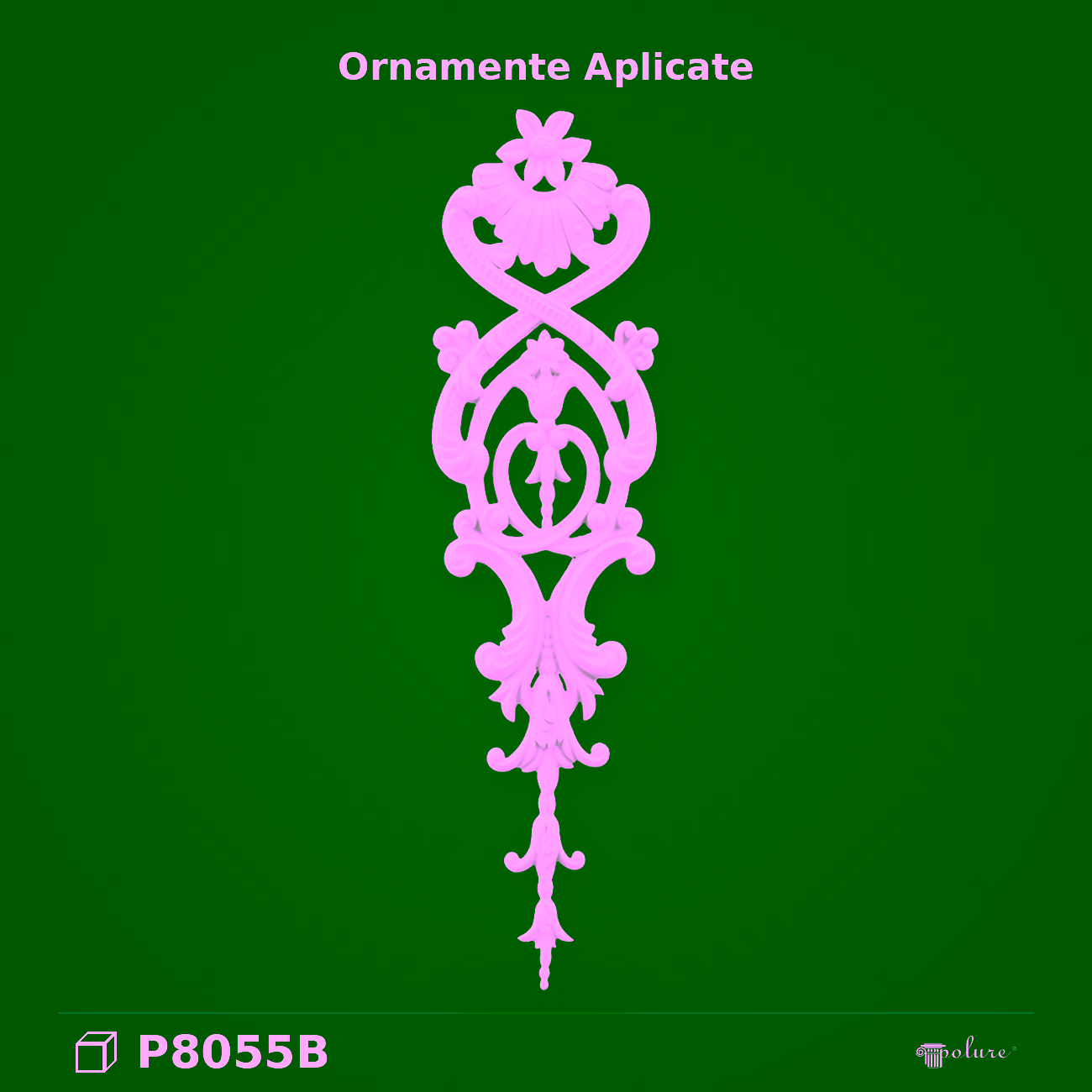 Ornament Decorativ din Poliuretan 43×12 cm Clasic