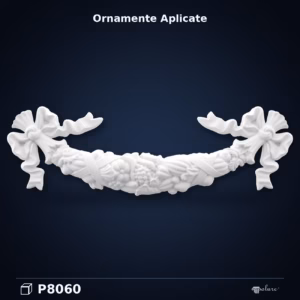 Ornament Decorativ din Poliuretan cu Ghirlandă 27x86 cm