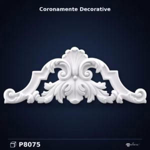 Fronton Decorativ din Poliuretan pentru Uși și Ferestre 3x57 cm