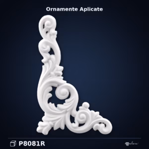 Element Decorativ de Colț din Poliuretan 24x15 cm Dreapta