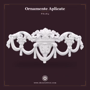 Ornament Decorativ din Poliuretan cu Motive Clasice 19x41 cm