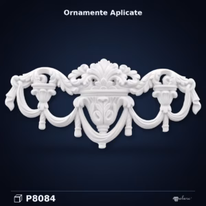 Ornament Decorativ din Poliuretan cu Motive Clasice 19x41 cm