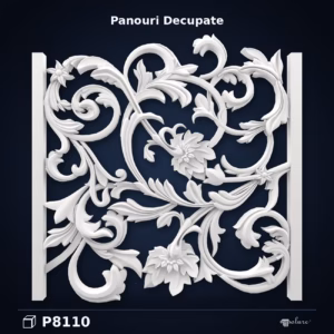 Panou Decorativ Sculptat din Poliuretan 100x99 cm