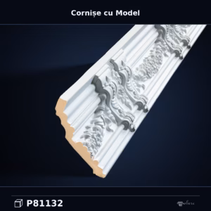 Cornișă Decorativă Poliuretan 11x13 cm Model cu Relief