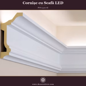 Scafă Poliuretan pentru Lumină Indirectă LED 5x10 cm