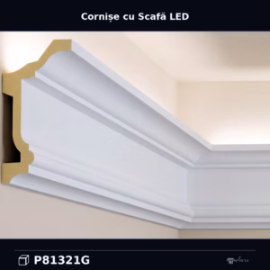 Scafă Poliuretan pentru Lumină Indirectă LED 5x10 cm