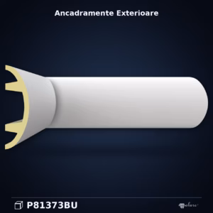 Ancadrament din Poliuretan 5x16 cm Profil Neted pentru Ferestre