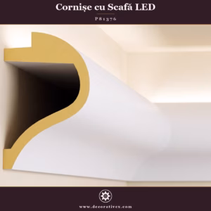Scafă LED Lumină Indirectă Poliuretan 9x14 cm