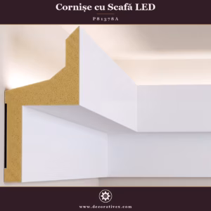 Profil Poliuretan pentru Iluminat Indirect LED 10x20 cm