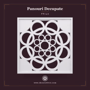 Panou Decorativ Traforat Din Poliuretan 57x57x4 cm