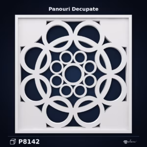 Panou Decorativ Traforat Din Poliuretan 57x57x4 cm