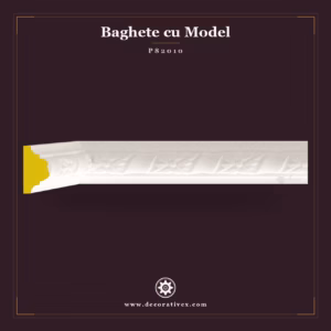 Baghetă Decorativă cu Model 2x4 cm din Poliuretan