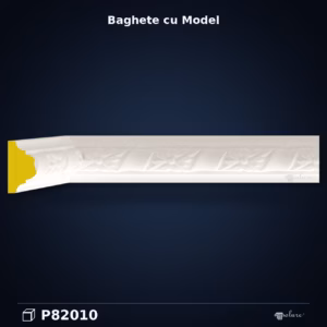 Baghetă Decorativă cu Model 2x4 cm din Poliuretan