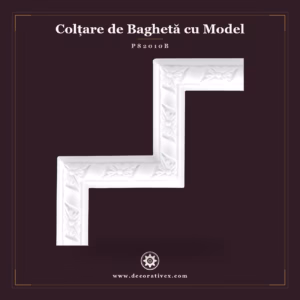 Colțar Decorativ Poliuretan 22x22 cm Model Clasic