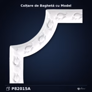 Colțar Baghetă Decorativă Poliuretan 24x24 cm P82015A