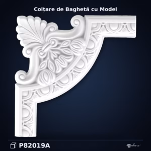 Colțar Decorativ Poliuretan 28x28 cm Motif Clasic