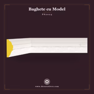 Baghetă Decorativă din Poliuretan Sculptată 6 cm