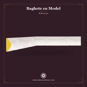 Baghetă Decorativă din Poliuretan cu Model 4x9 cm