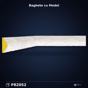 Baghetă Decorativă din Poliuretan cu Model 4x9 cm