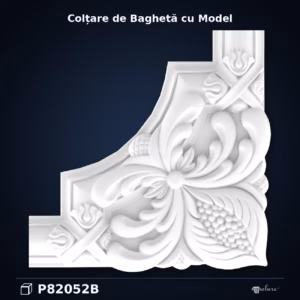 Colțar Decorativ din Poliuretan cu Relief Clasic 41x41 cm
