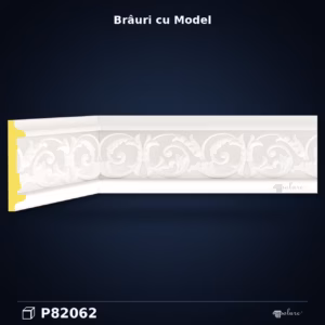 Brâu Decorativ din Poliuretan cu Model Clasic 8 cm