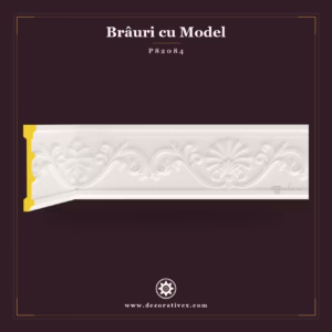 Brâu Decorativ din Poliuretan cu Relief 13x244 cm