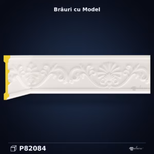 Brâu Decorativ din Poliuretan cu Relief 13x244 cm