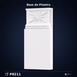 Bază Pilastru din Poliuretan 3x11x23 cm pentru Coloană