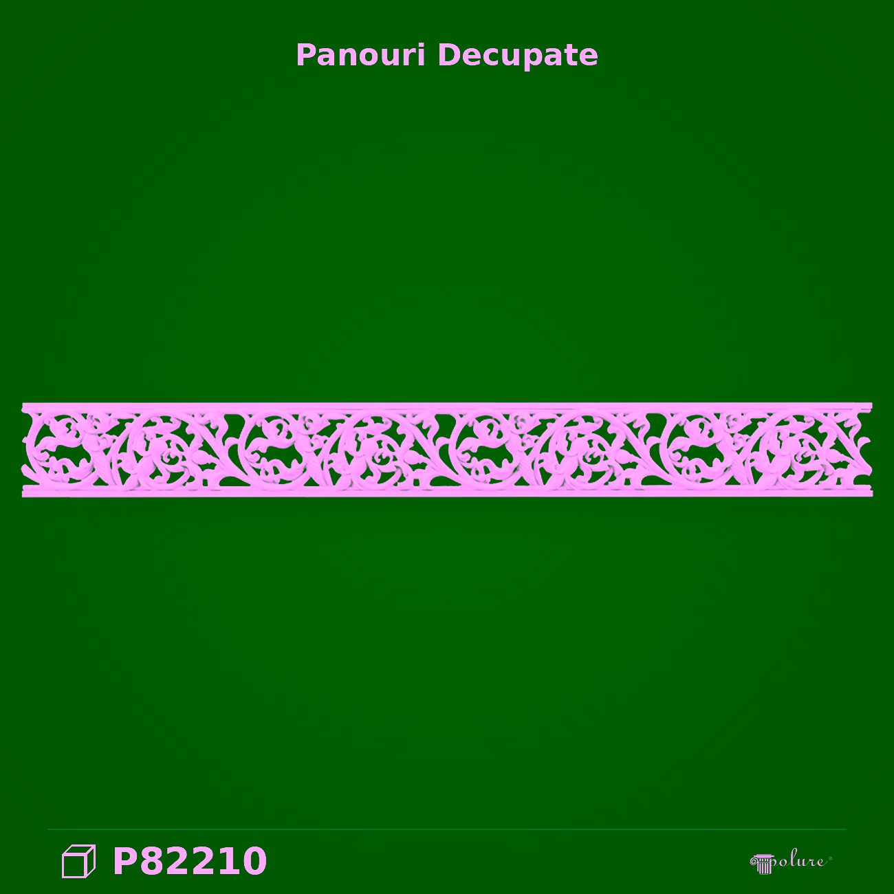 Panou Traforat Decorativ Poliuretan 24x210x4 cm