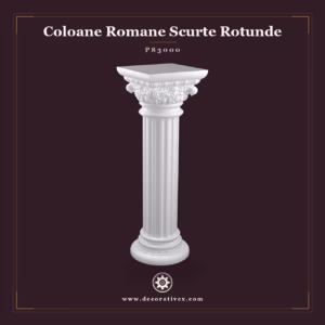 Coloană Scurtă Stil Roman din Poliuretan 36x107 cm