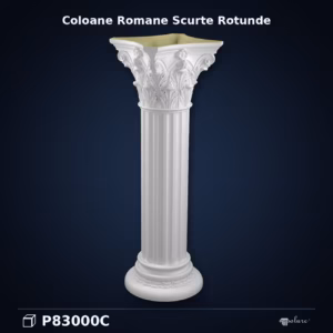 Coloană Scurtă Romană din Poliuretan 35x35x107 cm