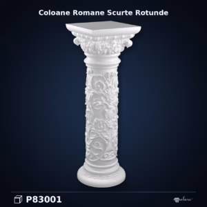 Coloană Scurtă Romană din Poliuretan pentru Decor 36x108 cm