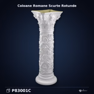 Coloană Scurtă Romană din Poliuretan 35x35x111 cm