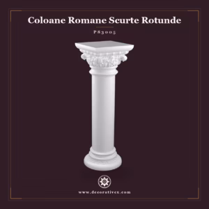 Coloană Scurtă Romană din Poliuretan 356x356x1070 mm