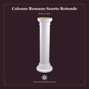 Coloană Scurtă din Poliuretan 35x107 cm Stil Roman