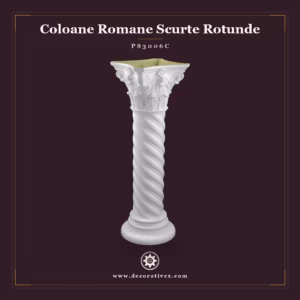 Coloană Scurtă Răsucită din Poliuretan Model Clasic 107cm