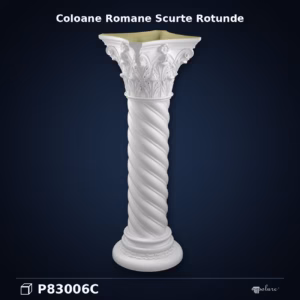 Coloană Scurtă Răsucită din Poliuretan Model Clasic 107cm