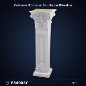 Coloană Scurtă Romană din Poliuretan 36x36x107 cm