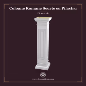Coloană Pilastru Scurtă din Poliuretan 28x28x107 cm