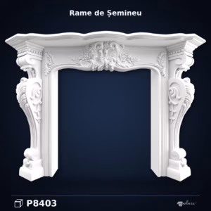 Șemineu Decorativ din Poliuretan 145x105 cm Model P8403