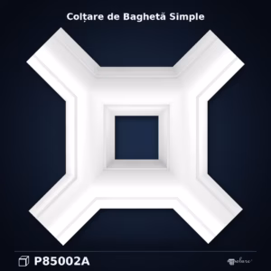 Colțar Baghetă Poliuretan Neted P85002A 11x11x2 cm