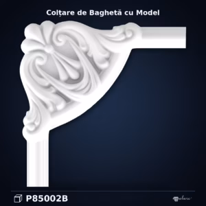 Colțar Profil Decorativ Poliuretan 20x20 cm Cu Relief