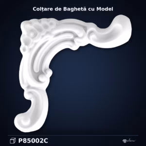 Colțar Baghetă Decorativă Poliuretan 16x16 cm cu Model