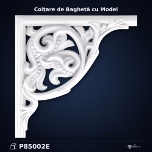 Colțar Profil Decorativ Sculptat Poliuretan 28x28x2 cm