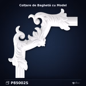 Colțar Decorativ din Poliuretan pentru Baghete 18x18 cm