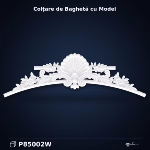 Colțar Baghetă Poliuretan 29x92 cm Cu Motiv Cochilie
