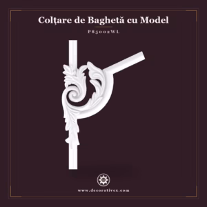 Colțar Profil Poliuretan Decorativ 39x25 cm Modele Baghetă